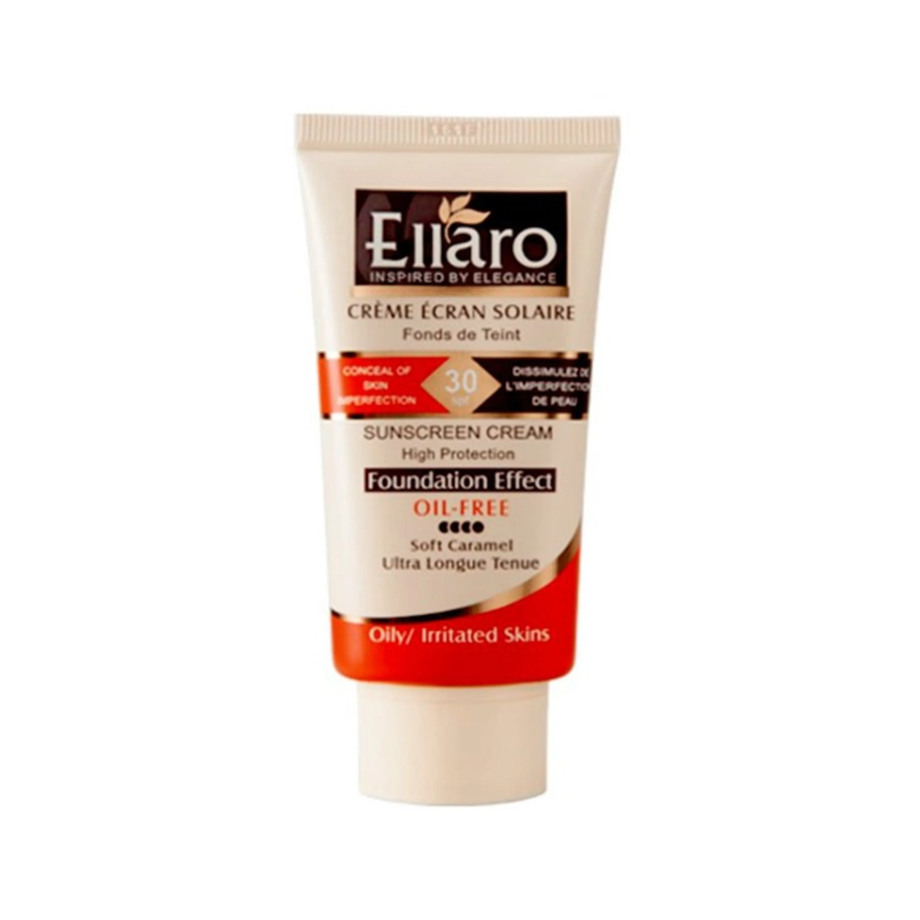 کرم ضد آفتاب فاقد چربی کرم پودری Ellaro SPF 30 کرم ضد آفتاب فاقد چربی کرم پودری Ellaro SPF 30